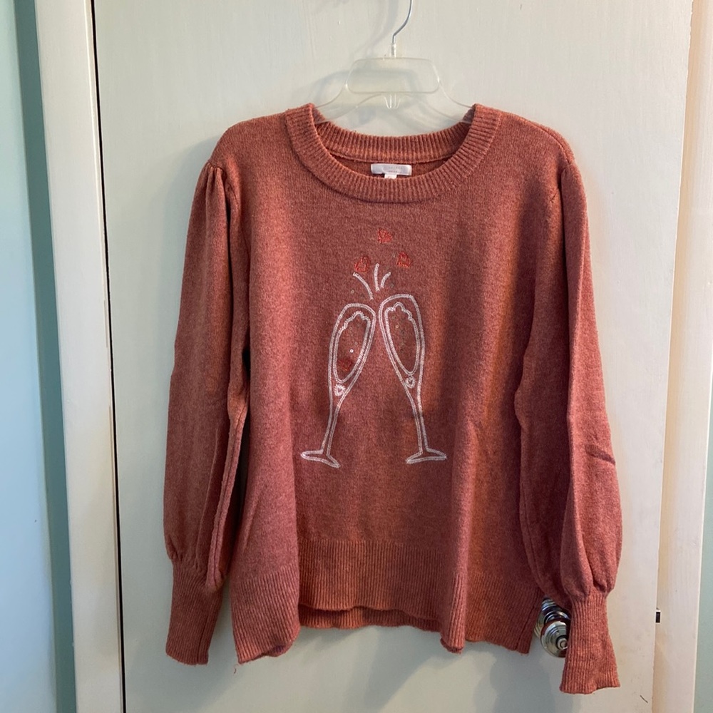 Lauren Conrad Holiday Champagne Sweater